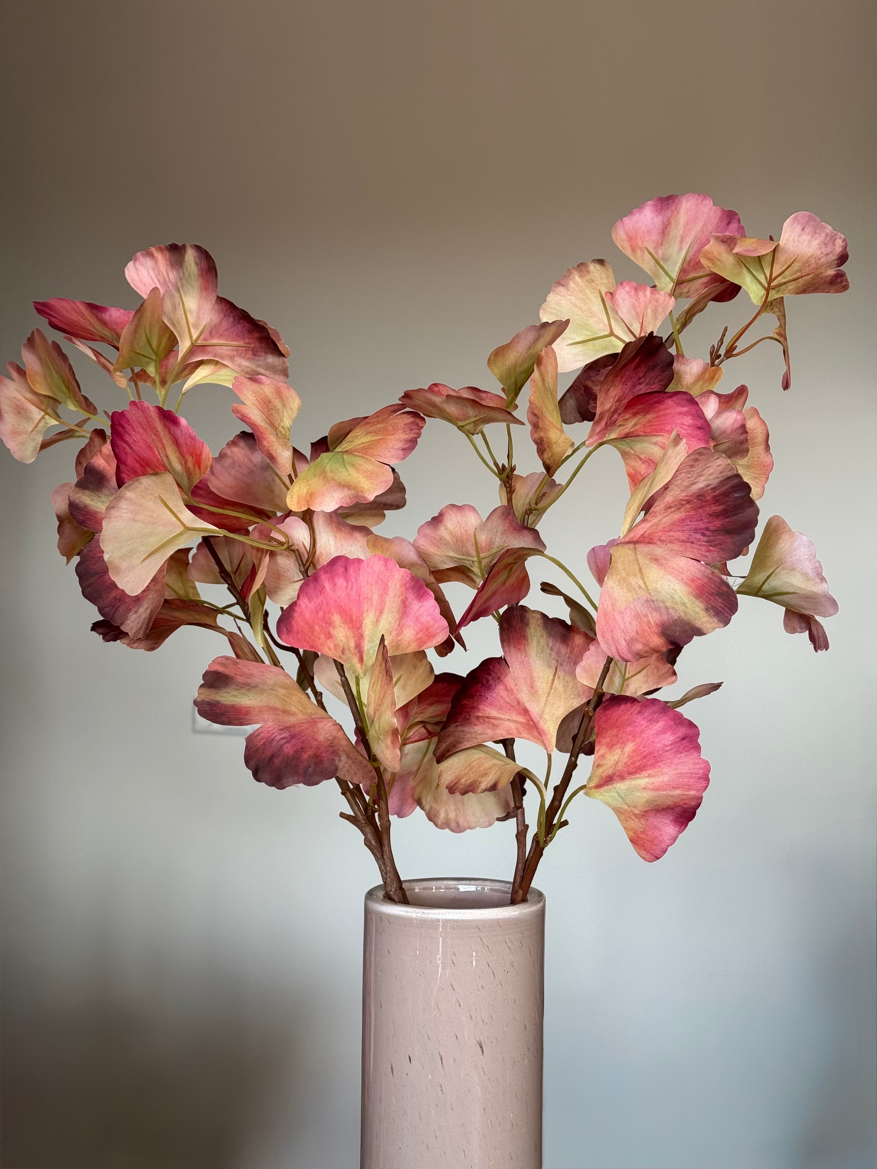 zijden kunsttakken voor de herfst bruin