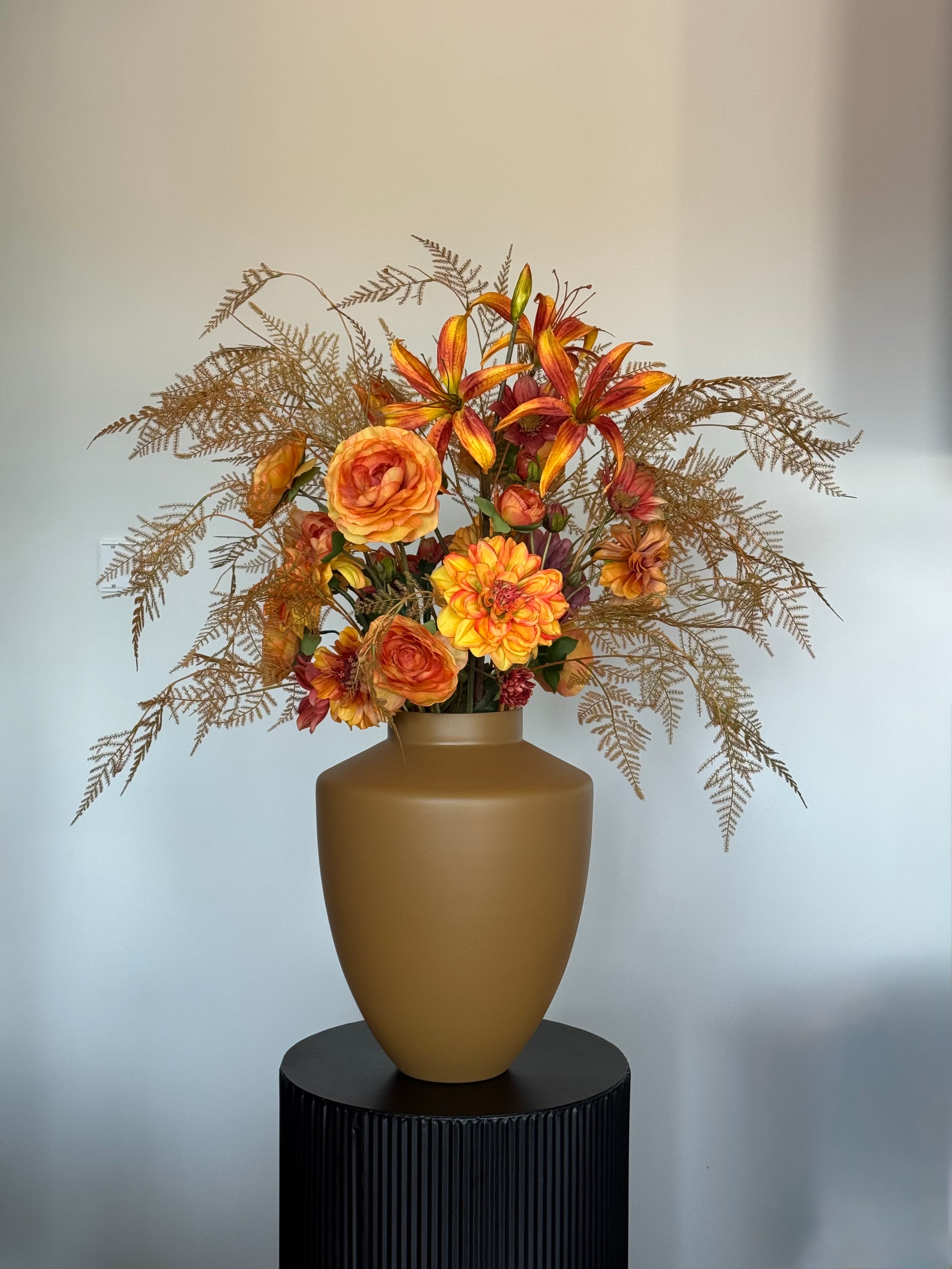 Zijden boeket - Autumn Glow