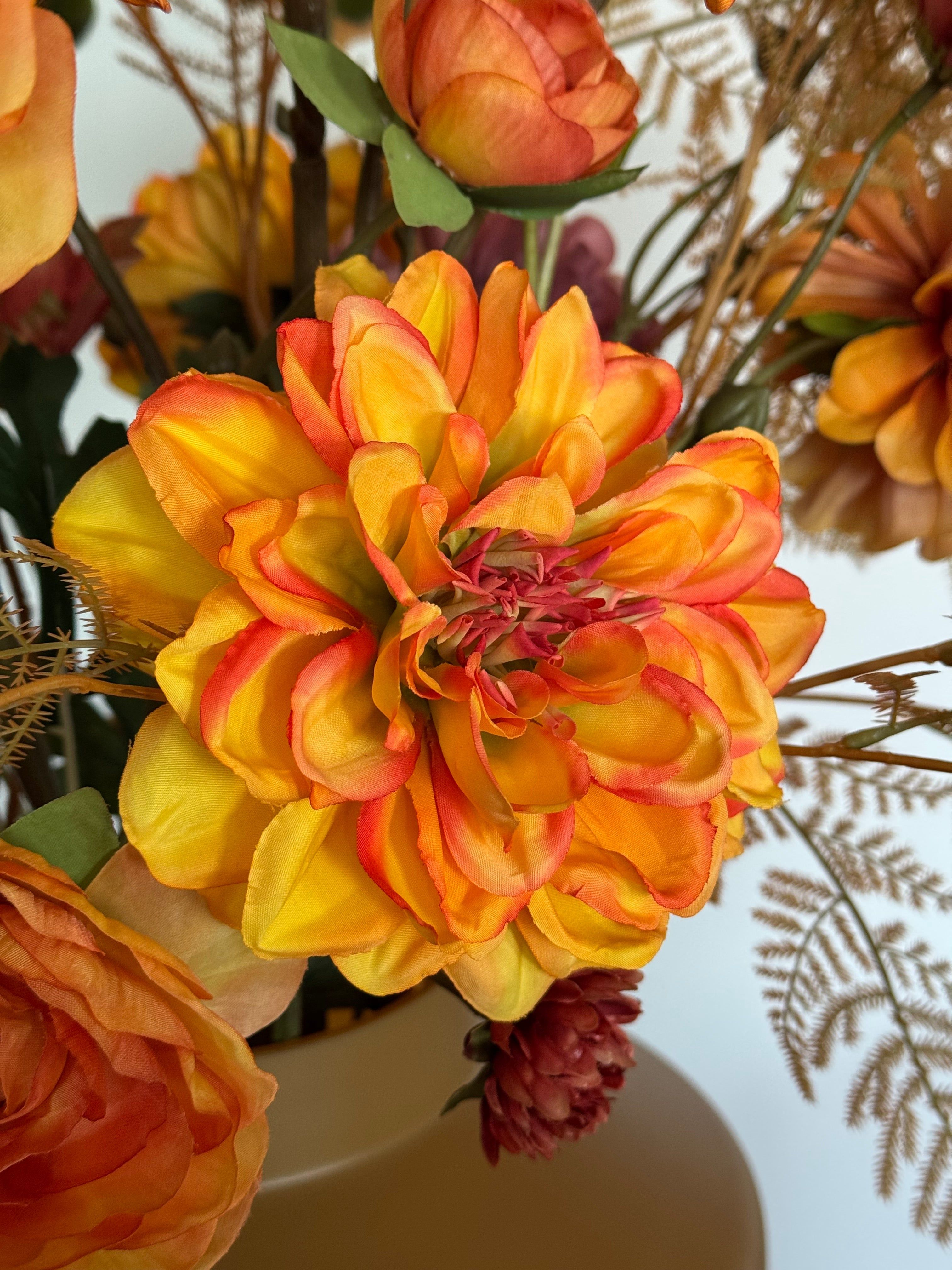 Zijden boeket - Autumn Glow