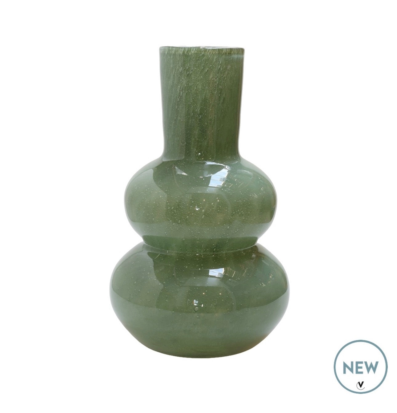 grote groene hotel chique vaas Lindi vase the world