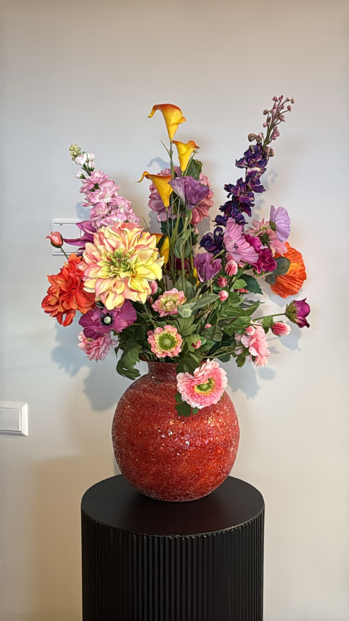 Boeket op maat met kunstbloemen