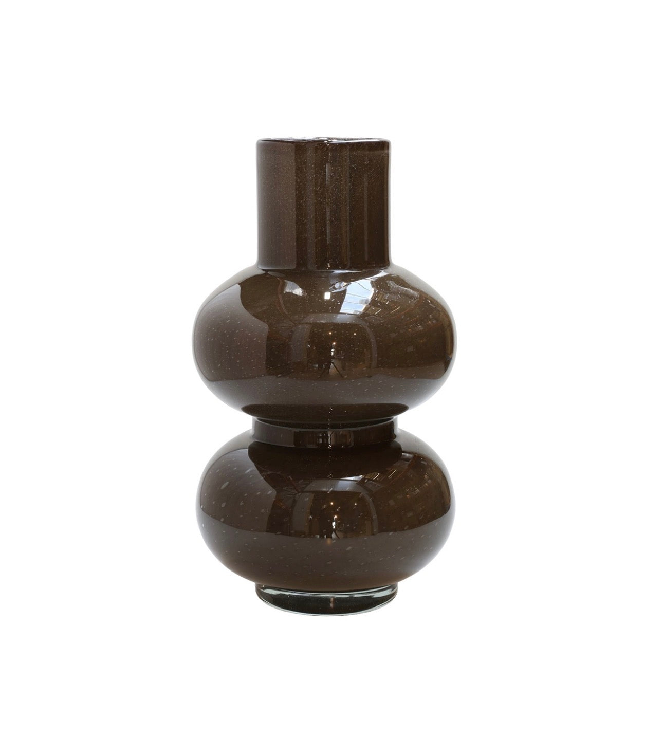 hotel chique zijden bloemen vaas Lindi van vase the world donker bruin