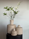japandi set groot met 2 potten