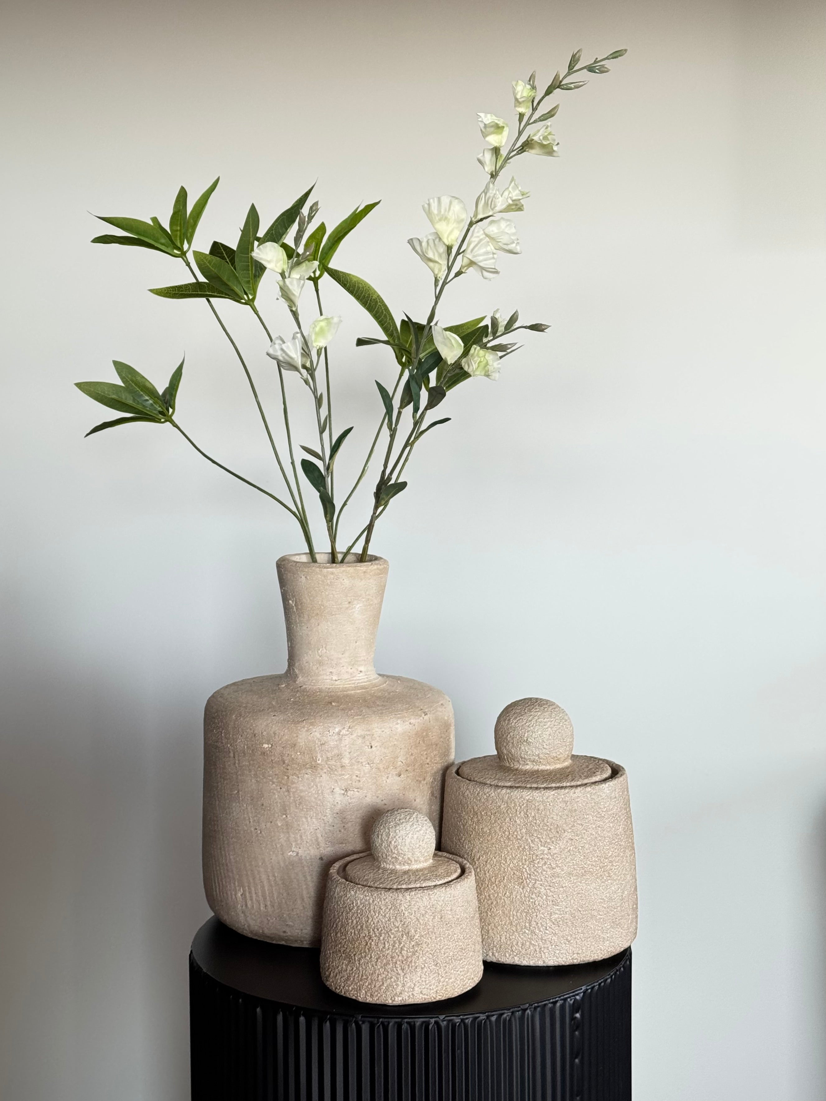 japandi set groot met 2 potten 2