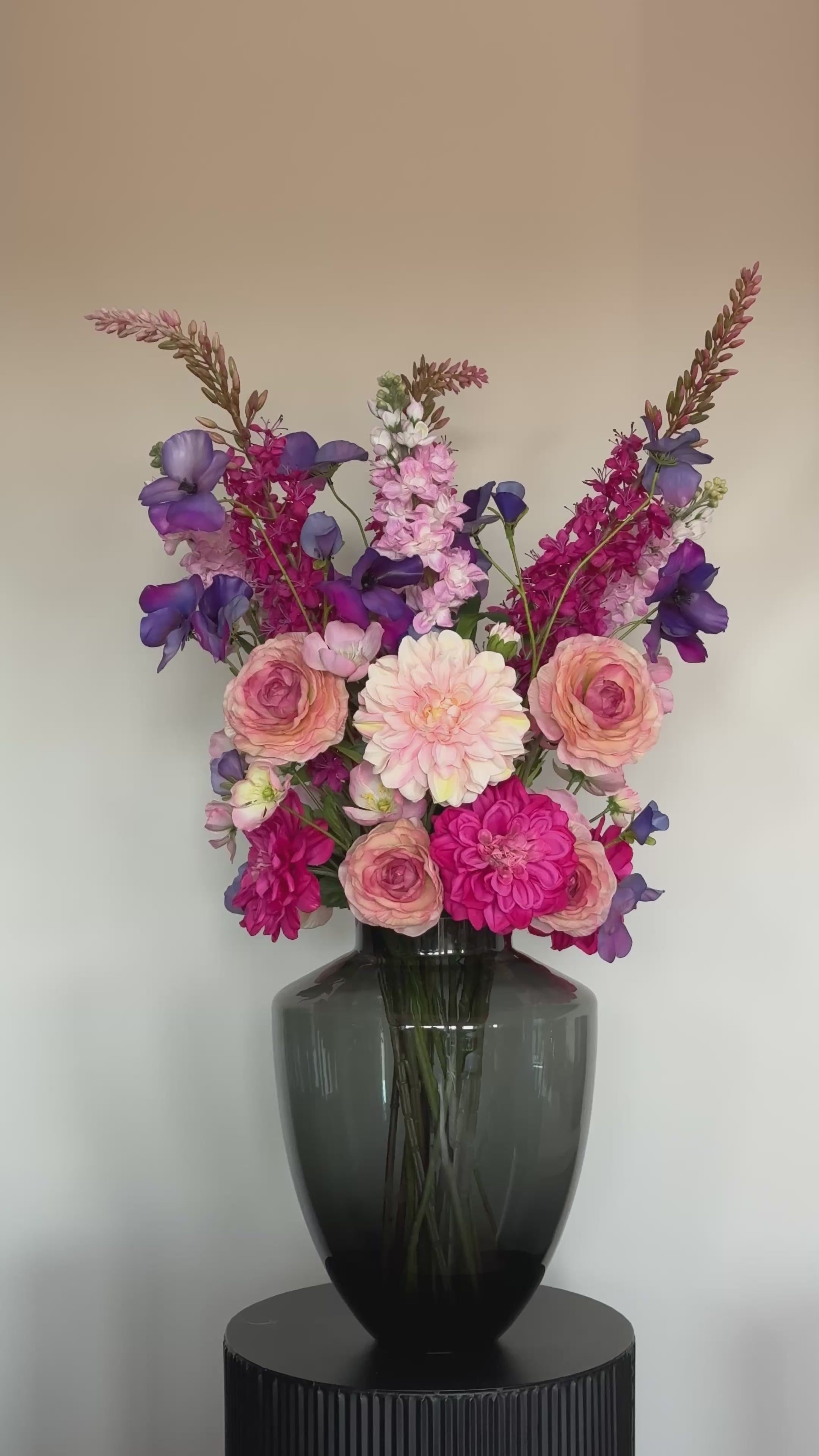 Zijden boeket - Pink Symphony