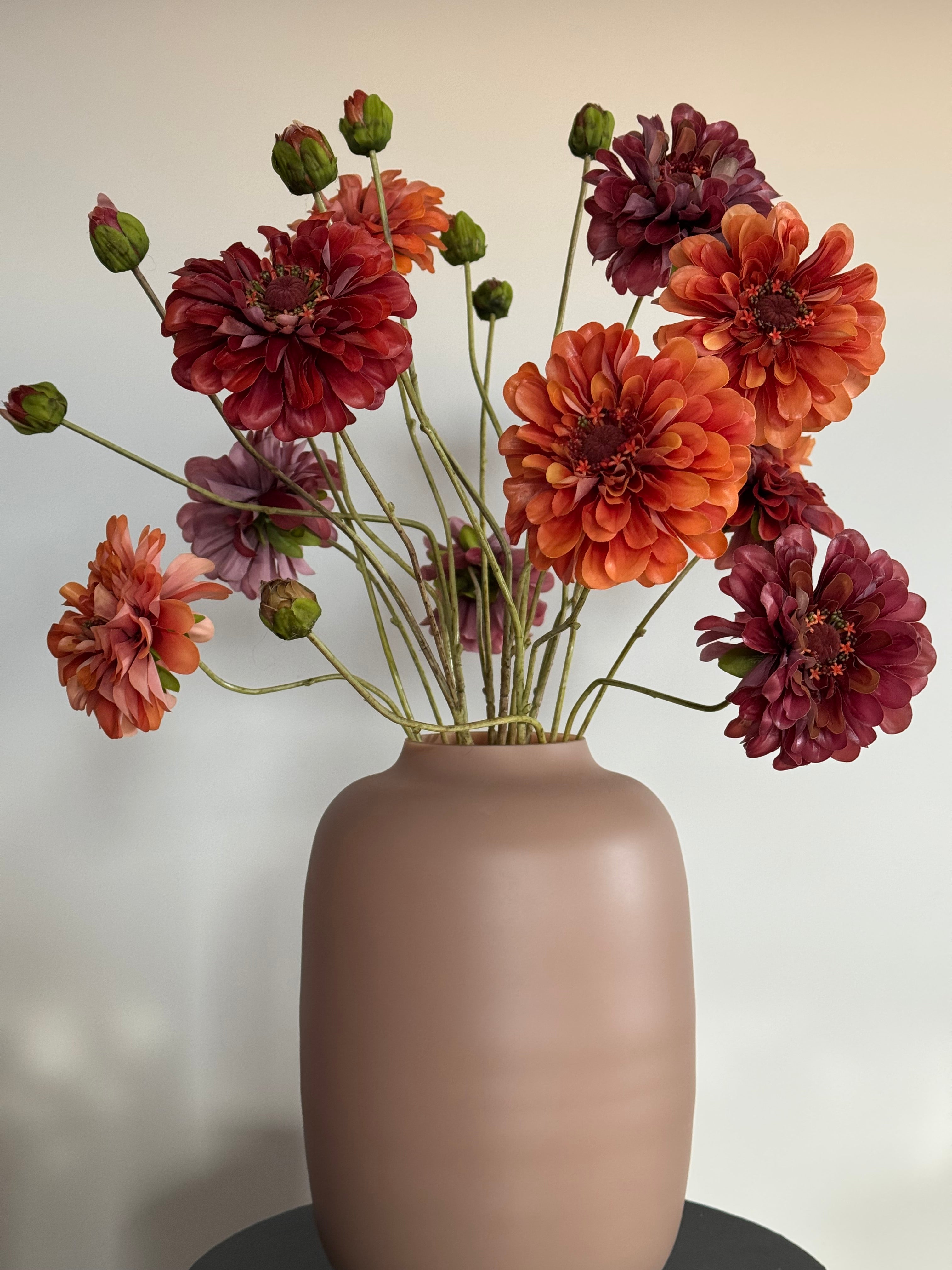 real touch silk ka boeket met zijden bloemen 2