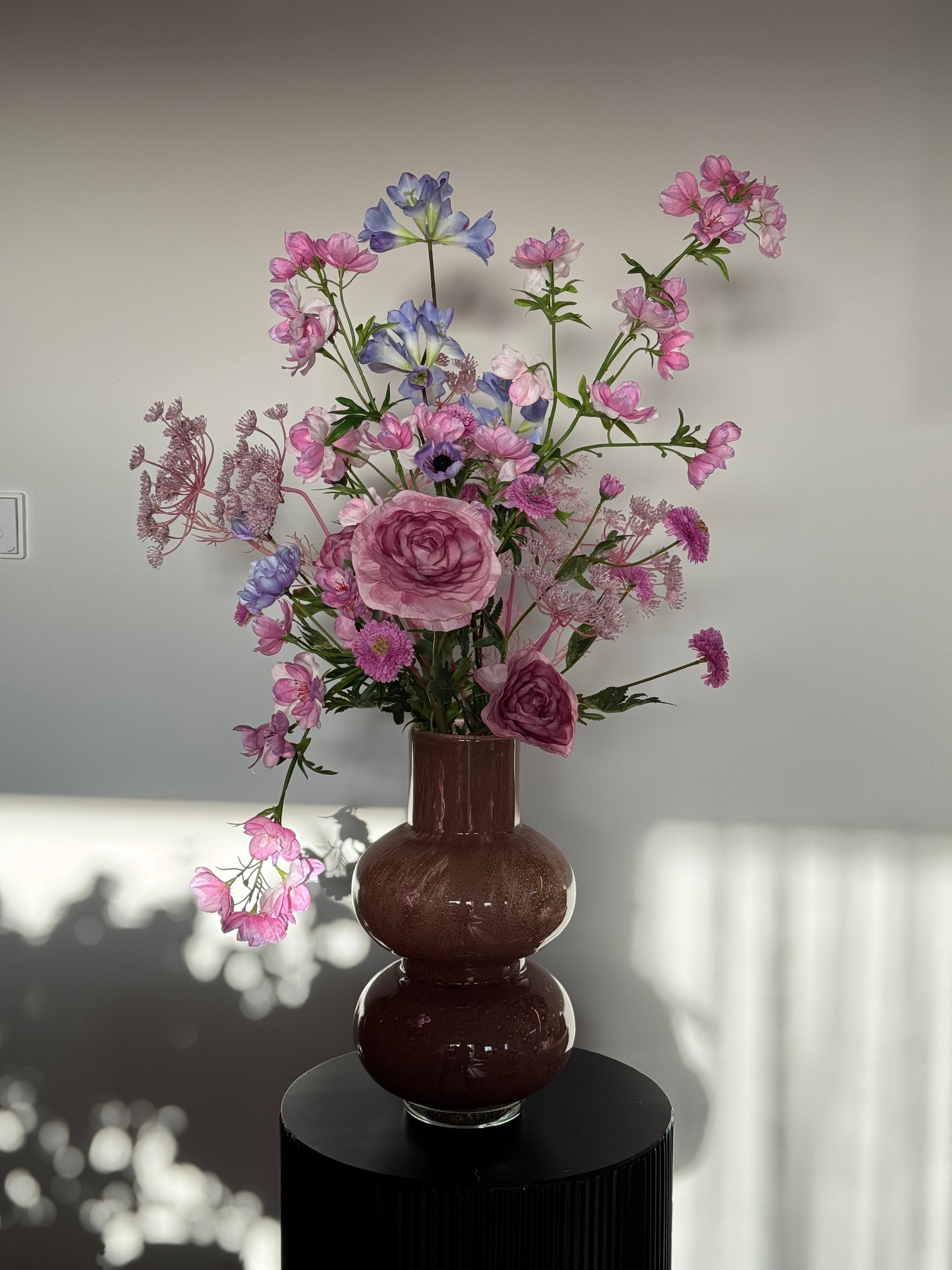 zijden veldboeket met silk ka takken